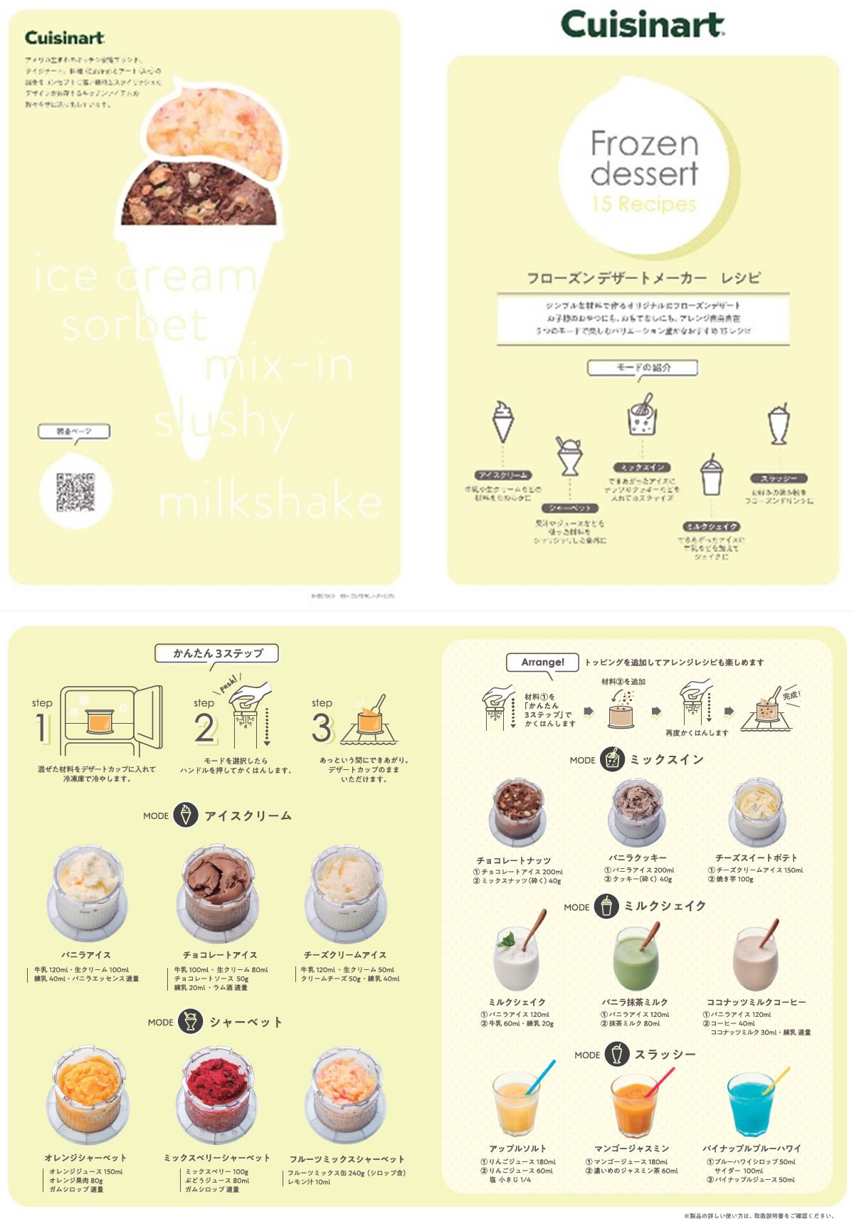 ◇オリジナルレシピ付き