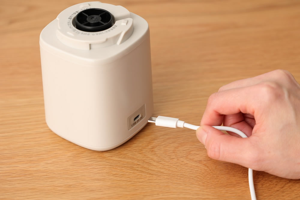 使いやすいUSB充電