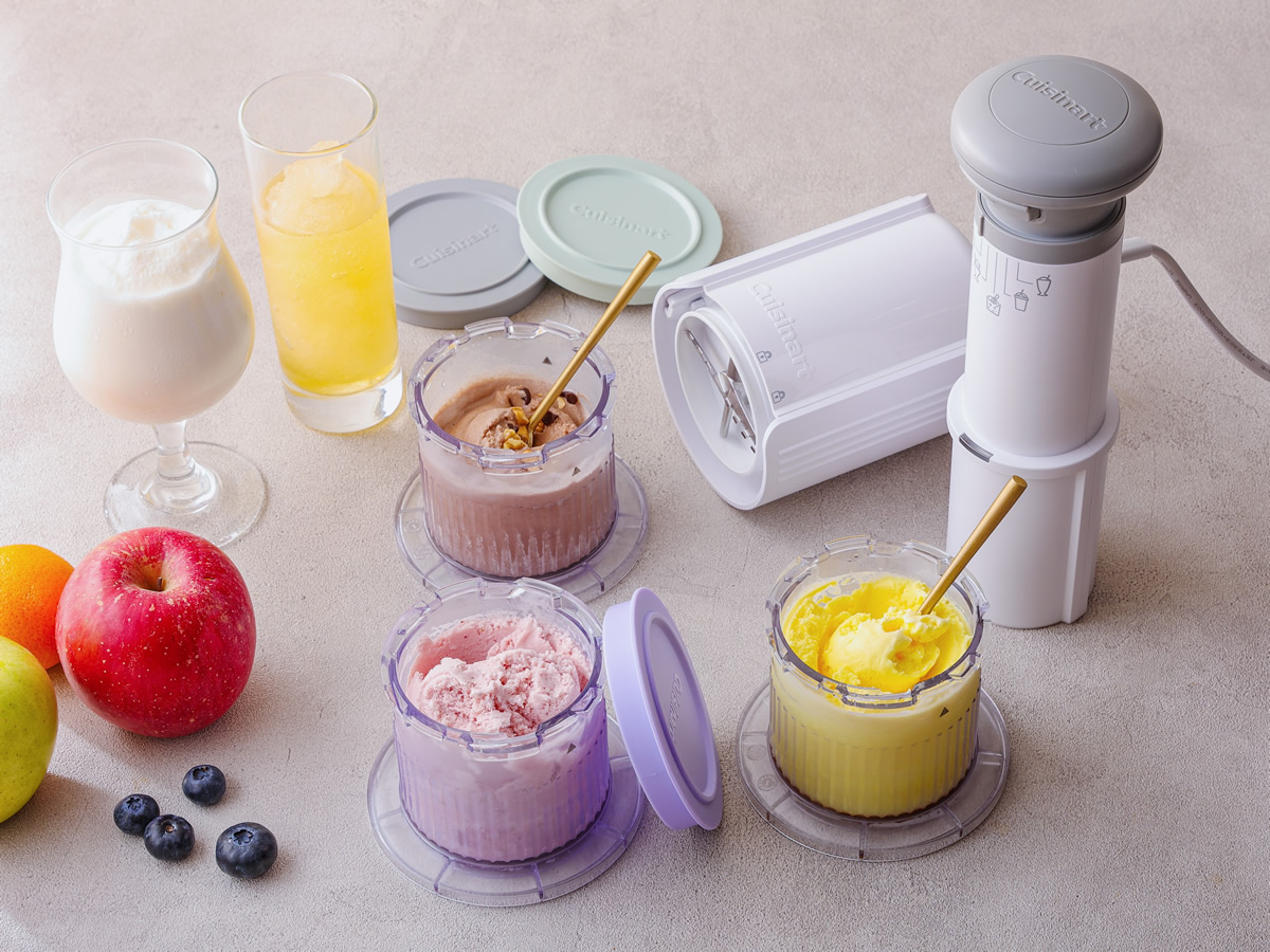 Ice Cream Maker アイスクリームメーカー「ICE-M10WJ」画像